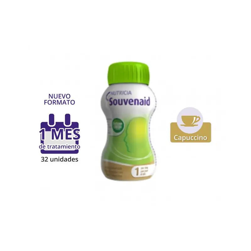 Nutricia Souvenaid Smoothies Cappuccino Flavour, 8 units x 125 ml