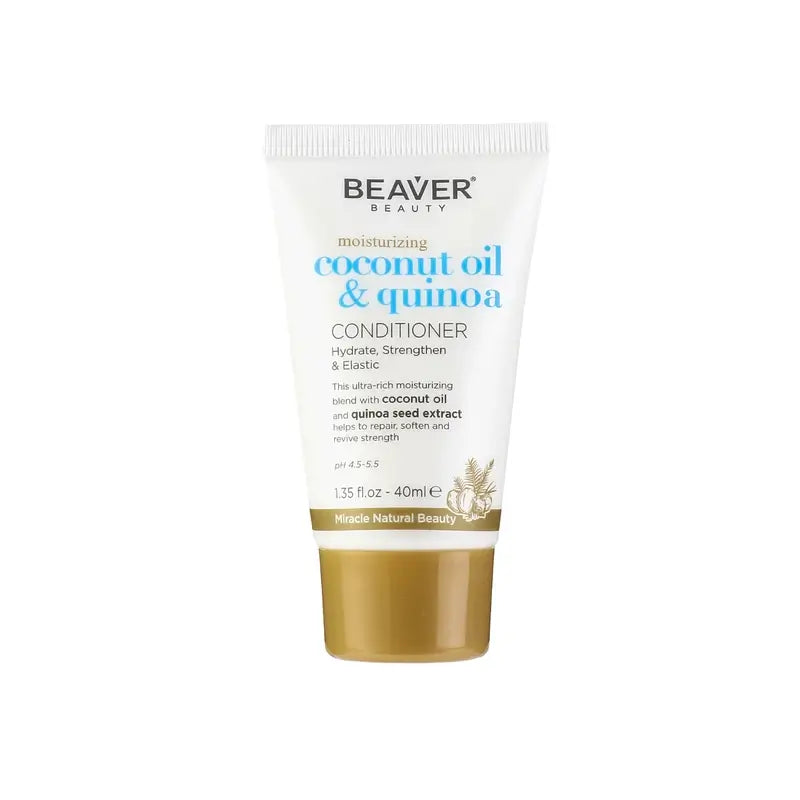 Beaver Coconut Oil & Quinoa Mini Moisturising Conditioner , 40 ml