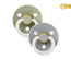 Bibs 2 Chupetes Nocturnos Colour Round Sage/Cloud 0-6 M
