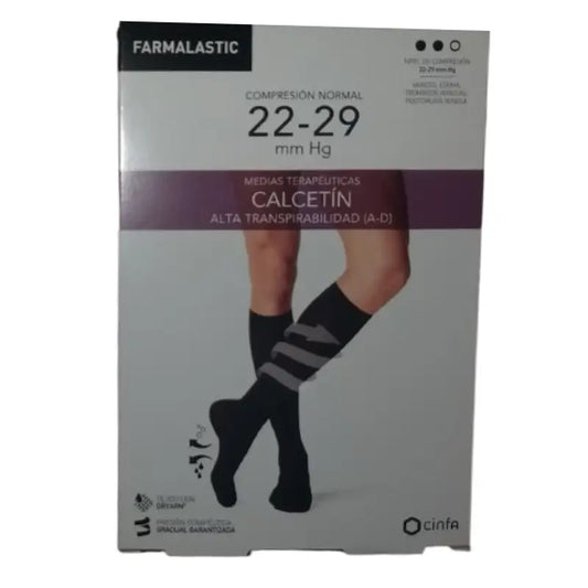 Farmalastic Compression Socks Normal Compression Antibacterial