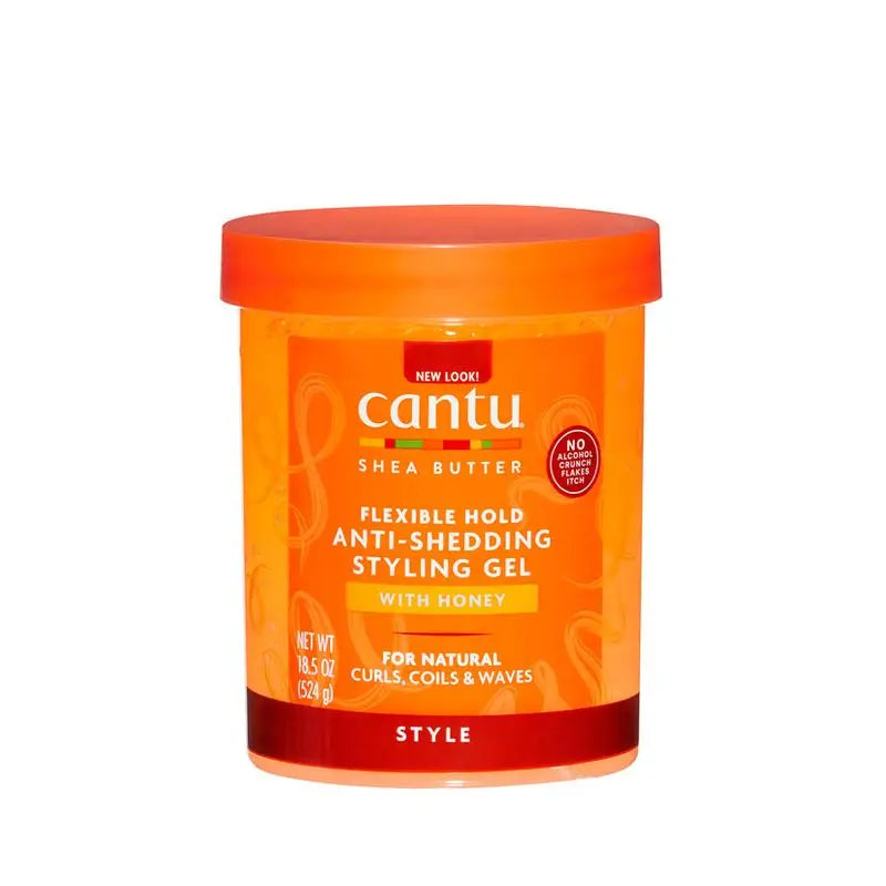 Cantu Shea Butter Styling Gel With Honey 524G (Anti-Shedding)
