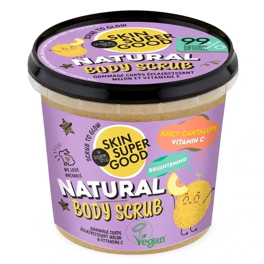 Charlotte Bio Brightening Body Scrub with Melon Extract & Vitamin C, 360 Ml