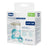 Chicco Physioform Dual Soft Silicone Pacifier Blue 6-16M 2 Units