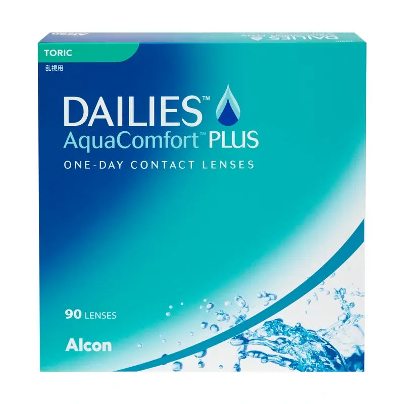 Dailies AquaComfort Plus Daily Toric Lenses , 90 units - -3.50, -1.25, 180, 8.8, 14.40