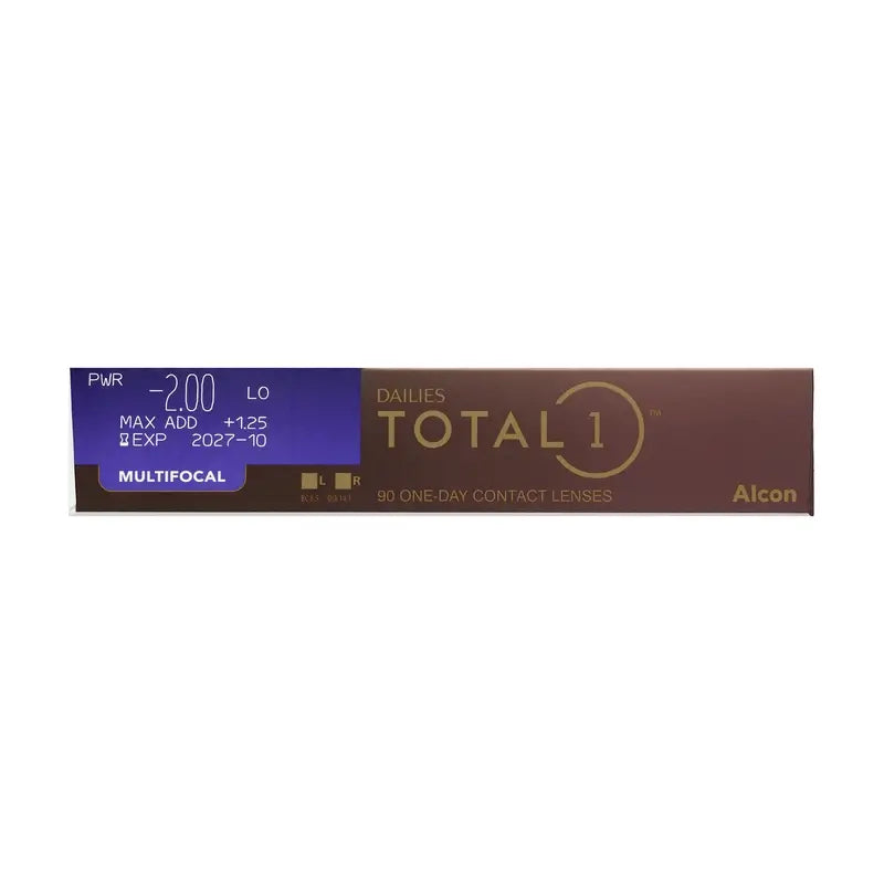 Dailies Total1 Daily Multifocal Lenses , 90 units - -9.75, 8.5, High, 14.1