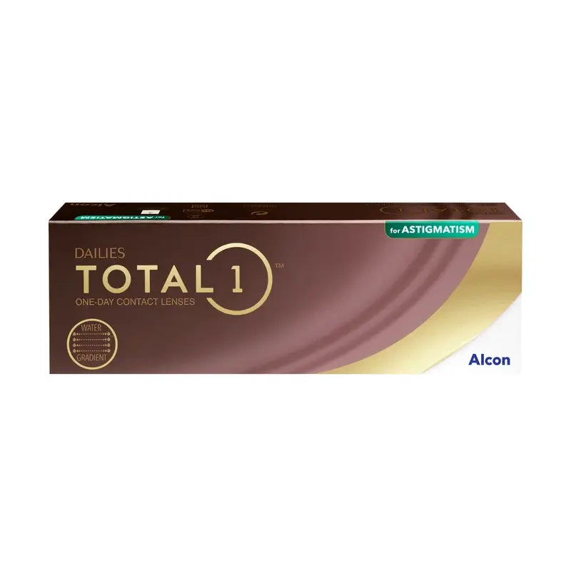 Dailies Total1 Daily Toric Lenses , 30 units - -0.25, -0.75, 90, 8.6, 14.50