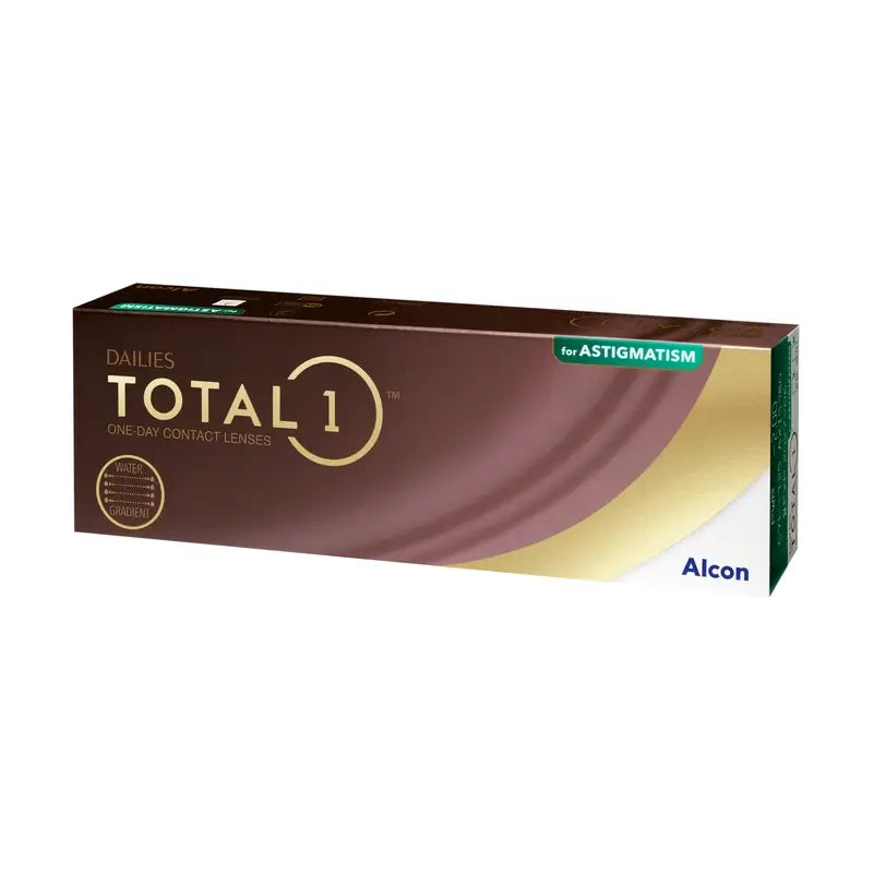 Dailies Total1 Daily Toric Lenses , 30 units - +3.75, -1.25, 70, 8.6, 14.50