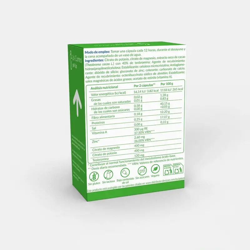 Devicare Hc Lit-Control Ph Up, Pack 2x60 Capsules