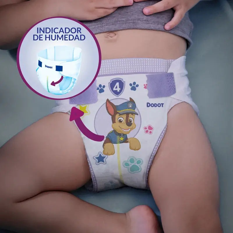 Dodot Activity Size 4+ Extra Jumbo (10-15Kg), 52 Nappies