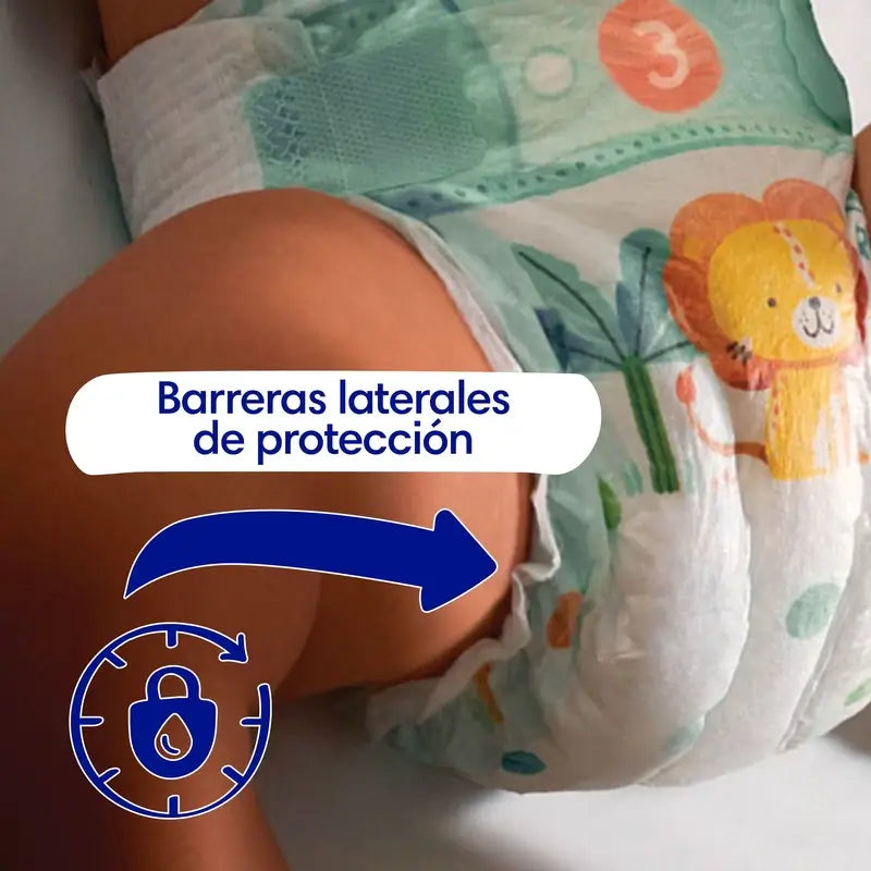 Dodot Baby Dry Size 4 (9-14 Kg), 58 Nappies