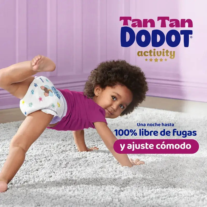 Dodot Activity Size 6+, 14kg-19kg, 117 Nappies