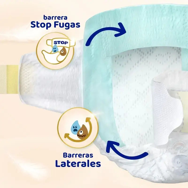 Dodot Sensitive Nappy Sensitive Jumbo Pack Size 1, 3X90 Units