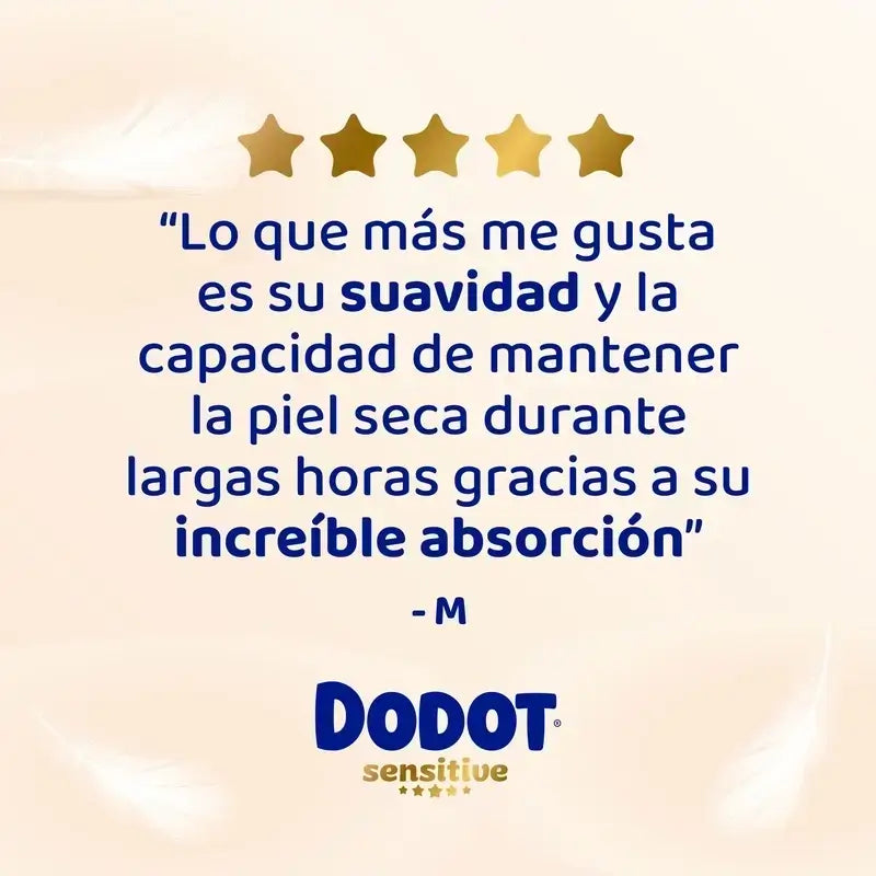 Dodot Sensitive Nappy Sensitive Jumbo Pack Size 1, 3X90 Units