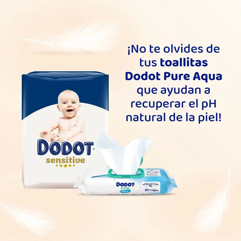 Dodot Sensitive Size 3, 6kg-10kg, 78 Nappies