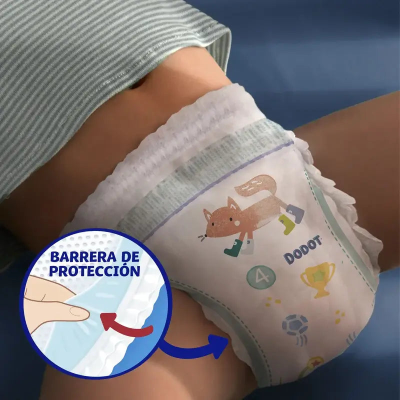 Dodot Pants Panty Size 4, 62 Nappies