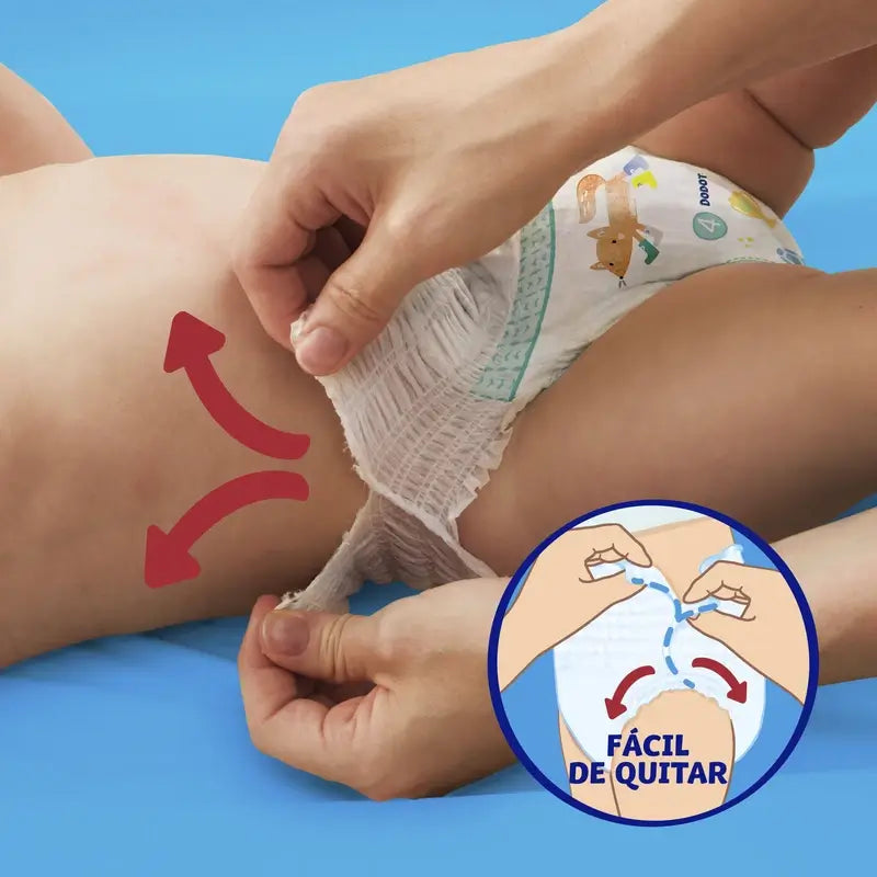 Dodot Pants Panty Size 4, 62 Nappies