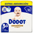 Dodot Sensitive Extra Jumbo Size 3+, 56 Nappies