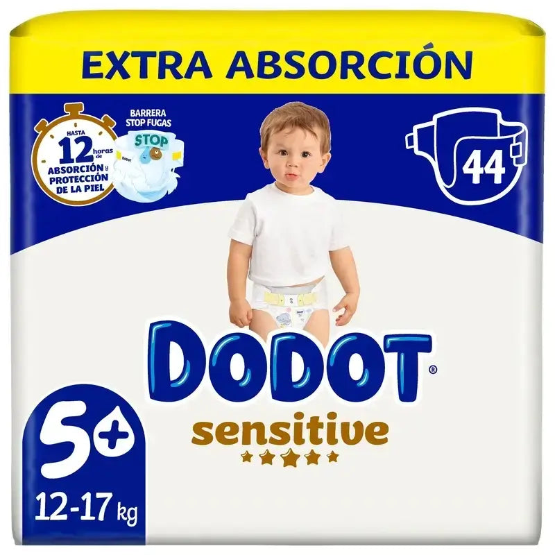 Dodot Sensitive Size 5, 132 Nappies