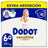 Dodot Sensitive Size 6 Extra-Jumbo, Pack 2 x 41 Nappies + Pure Aqua Baby Wipes, 288 Pcs.
