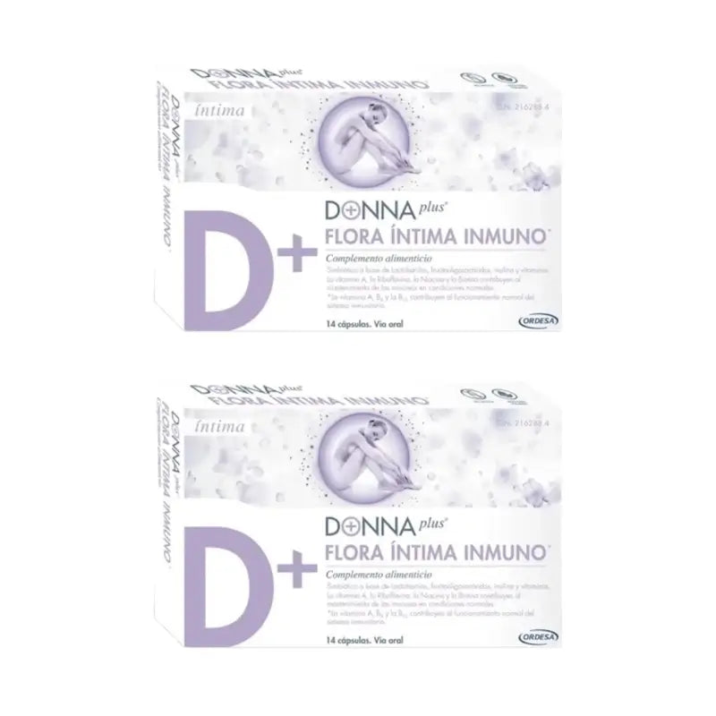 Donnaplus Flora Intima Immuno , 2X14 Capsules