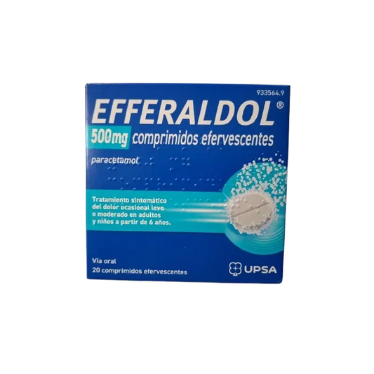 Efferalgan Pain Relief 20 Effervescent Tablets