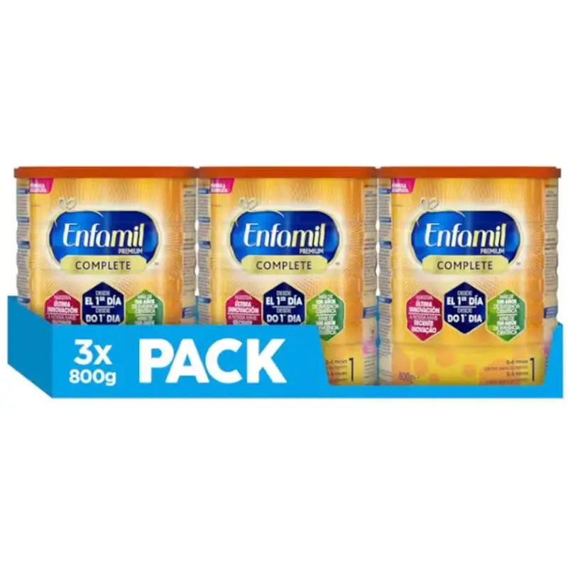 Enfamil Complete 1 Starter Milk, Pack 3 X 800g