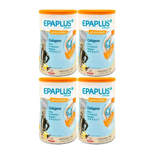 Epaplus Arthicare Collagen Vanilla Flavour, Pack 4 x 328 grams