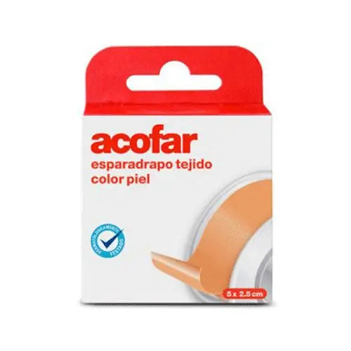 Acofar Tissue Tape Skin Colour 5 x 2.5 cm