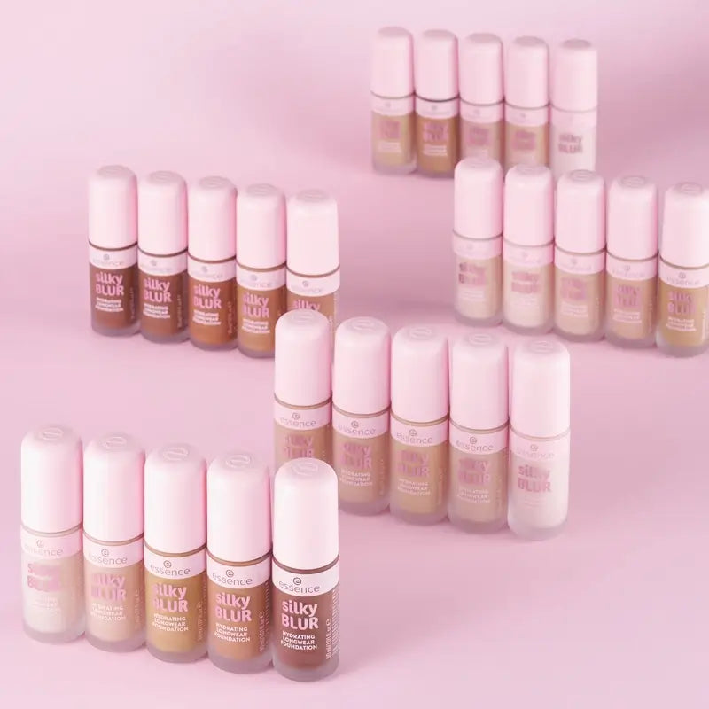 Essence Silky Blur Long Lasting Moisturising Foundation 100, 30 ml