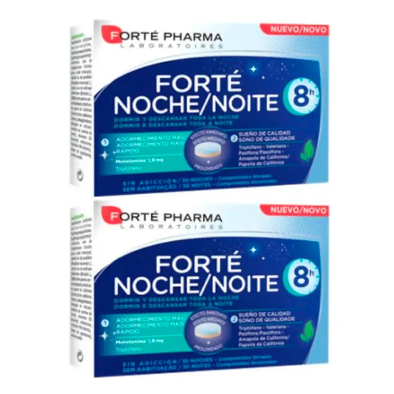 Forté Pharma Duplo Forté Night 8H, 2 x 30 tablets