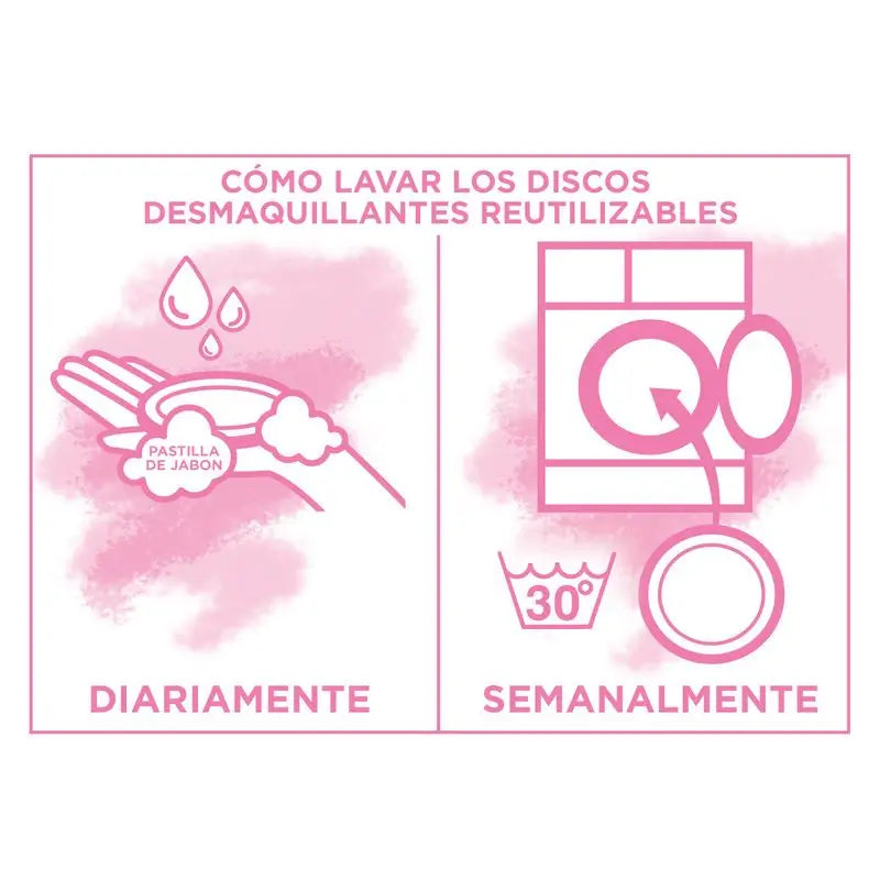 Garnier Skin Active Reusable Microfibre Make-Up Remover Discs