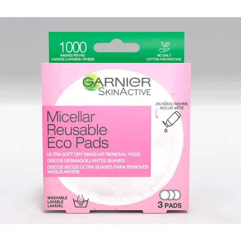 Garnier Skin Active Reusable Microfibre Make-Up Remover Discs
