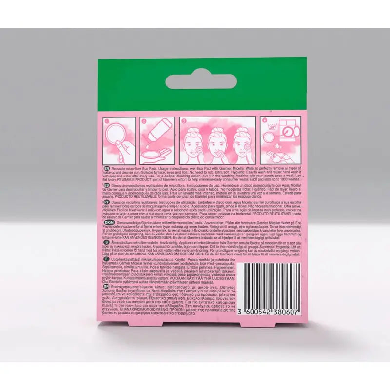 Garnier Skin Active Reusable Microfibre Make-Up Remover Discs