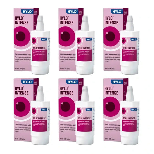 Hylo Intense Eye Drops 10 ml, Pack of 6