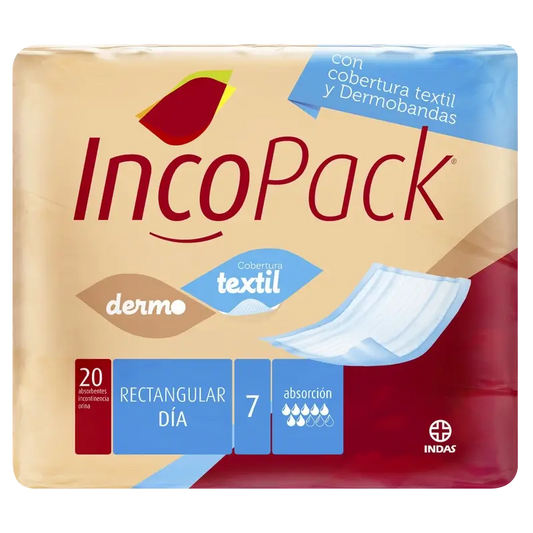 Incopack Absorbent Rectangular Absorbent Day , 80 units