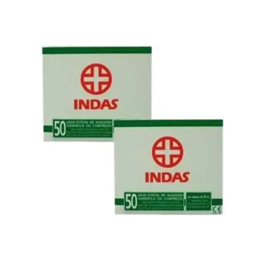 Indas Sterile Gauze Pads , 2X50 Units