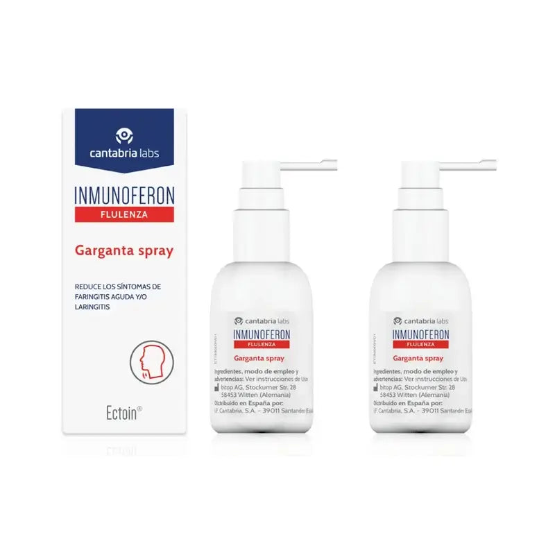 Inmunoferon Flulenza Throat Spray, 2X20 Ml