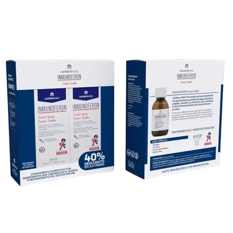 Inmunoferon Junior Syrup Duplo, 2X150 Ml