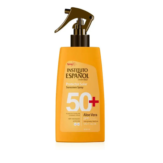 Instituto Español Sun Protection Aloe Vera Spf50+ Spray 300Ml