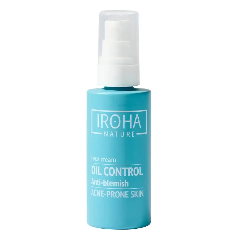 Iroha Nature Oily Skin Anti-imperfection Seboregulating Cream , 50 ml