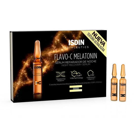 Isdinceutics Flavo-C Melatonin Ampoules 30 Units x 2 Ml