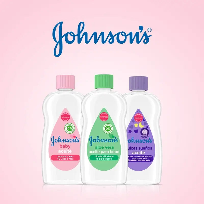 Johnson's Baby Regular Oil, Leaves Skin Soft and Healthy, Ideal for Delicate Skin, 500 ml