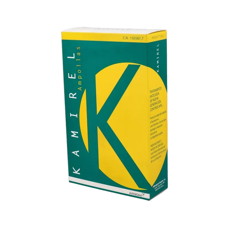 Bama Geve Kamirel Anti-Hair Loss 16 Ampoules x 5 ml