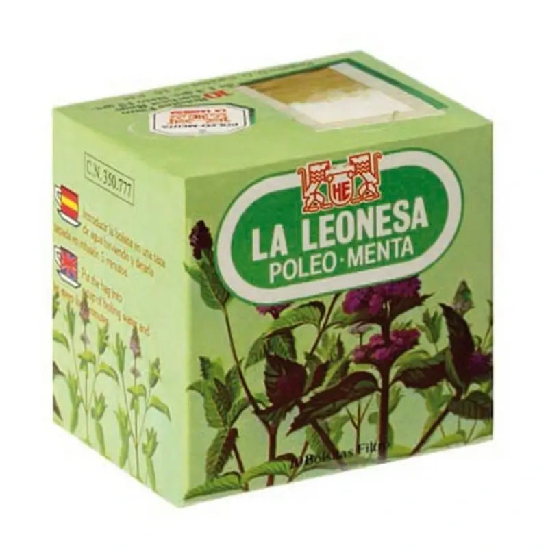 La Leonesa Pennyroyal Mint, 10 pyramidal infusions