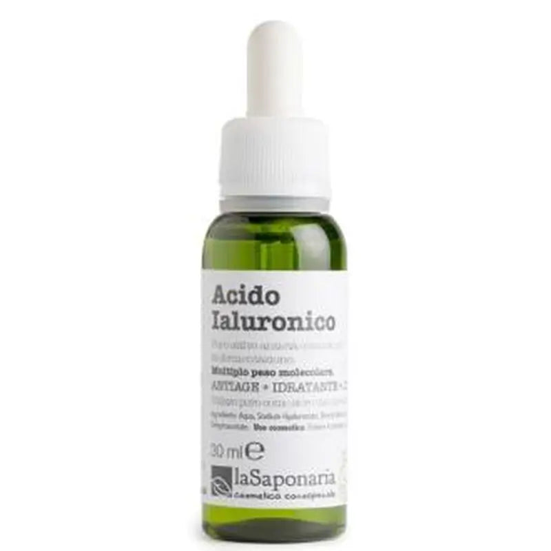 La Saponaria Hyaluronic Acid Anti-Ageing-Moisturising 30Ml.
