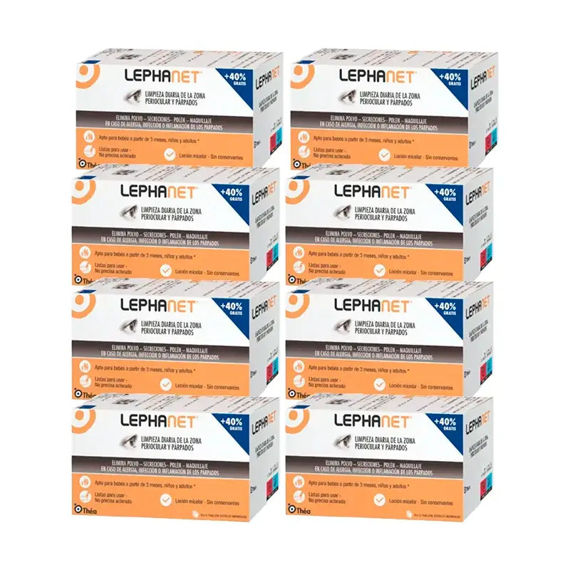 Lephanet Cleansing Wipes, Pack 8 x 42 pcs.
