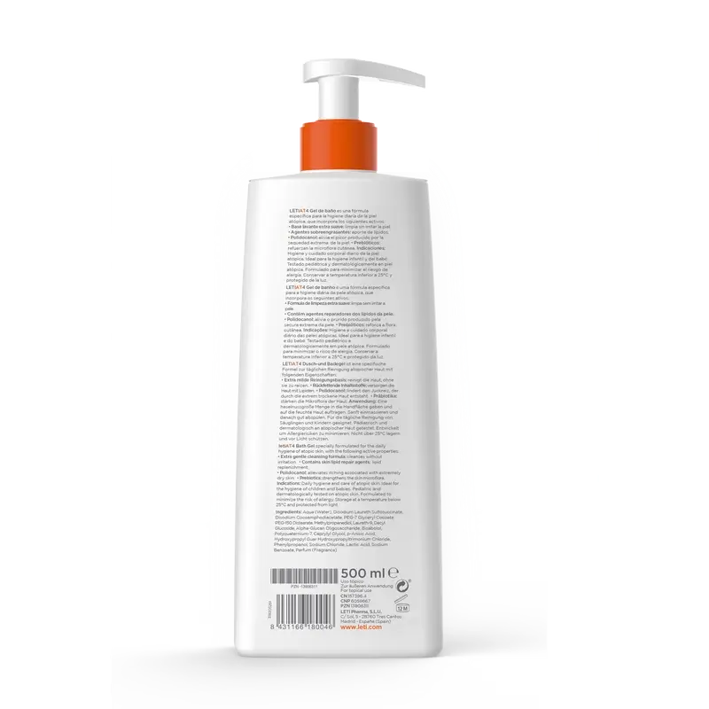 Leti At4 Bath Gel , 500 ml