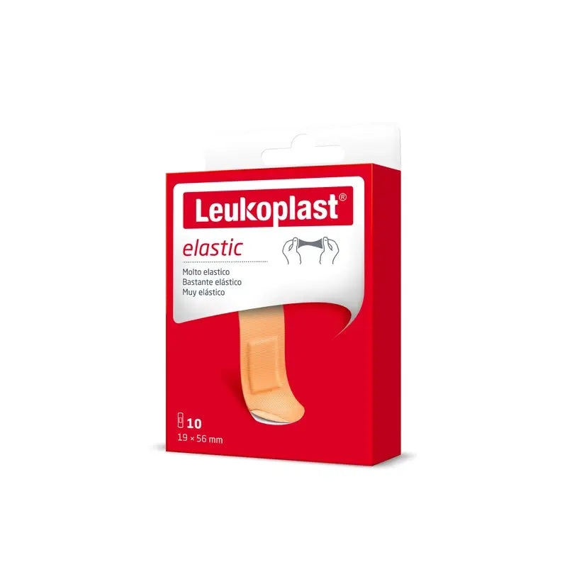 Leukoplast Elastic, 19 Mm X 56 Mm, 10 Pcs.