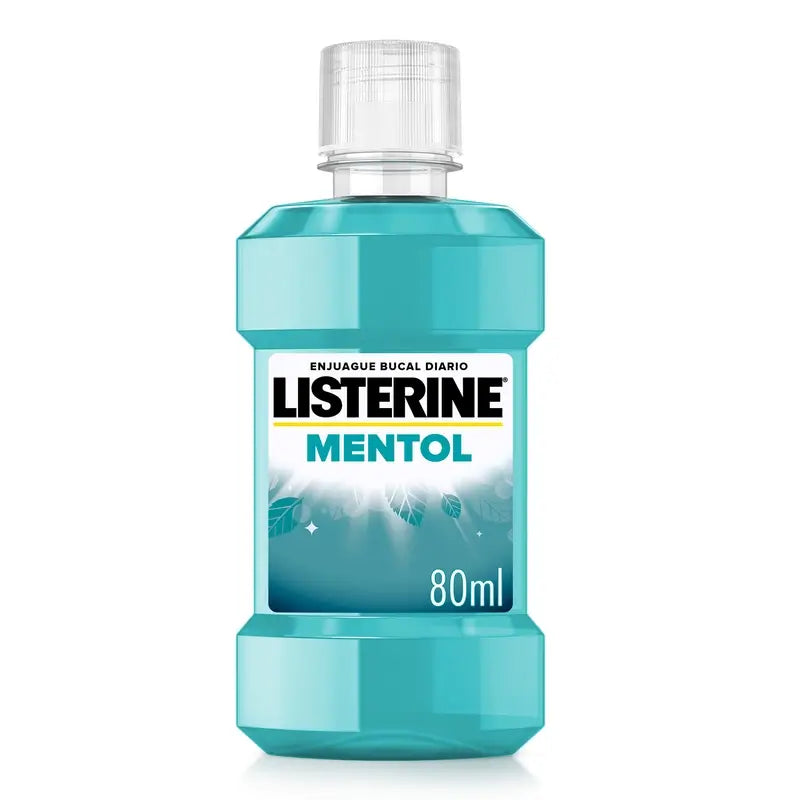 Listerine Menthol Mouthwash, 80 ml