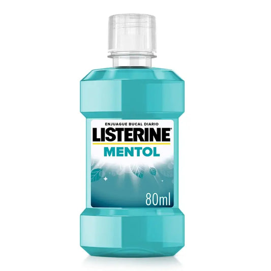 Listerine Menthol Mouthwash, 80 ml